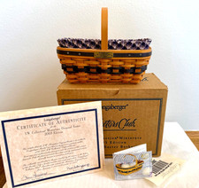 Longaberger collectors club for sale  Shakopee