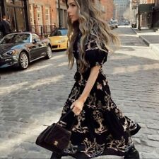 Zara black maxi for sale  LUTON
