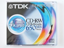 Tdk 650mb rewritable usato  Rivoli