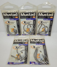 Ganchos de pesca 5 peças Mustad aço Z polvo círculo gancho ultraponto escolha o tamanho comprar usado  Enviando para Brazil