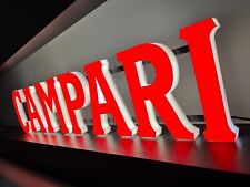 Insegna targa luminosa Campari Soda 150cm Camparisoda lighted sign martini led comprar usado  Enviando para Brazil