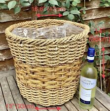 seagrass large storage baskets for sale  WARWICK