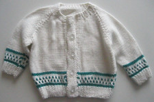 Hand knitted ivory for sale  MELTON MOWBRAY