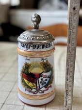 Reservistenkrug 1912 porzellan gebraucht kaufen  Lehesten