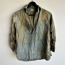 Camiseta pulôver cambraia antiga c1910 jeans vestuário de trabalho vintage, usado comprar usado  Enviando para Brazil