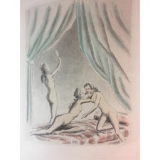 Dialogues courtisanes gravures d'occasion  Vernaison