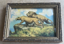 Vintage wood framed for sale  Clinton
