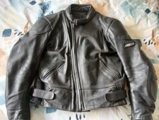 Men leather biker for sale  ST. AUSTELL