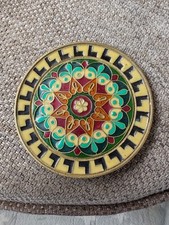 Vintage bronze enamel for sale  SHEFFIELD