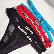 Personalized lace thong for sale  CHIPPING NORTON