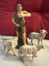 Alte pappmaschee krippenfigure gebraucht kaufen  Haan