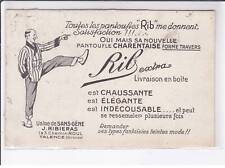 Publicite pantoufles rib d'occasion  France