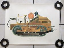 Affiche poster tracteurs d'occasion  Châteauroux