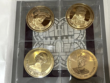 Medalhões comemorativos de mil anos de história real 1988 da Grã-Bretanha real, usado comprar usado  Enviando para Brazil