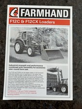 Farmhand f12 loader for sale  DRIFFIELD