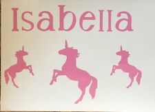 Personalised unicorn toy for sale  BURY ST. EDMUNDS