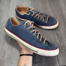 Zapatillas Converse Hombres CTAS Ox Buck Cuero Talla 10.5 Azul Marino Parte Superior Baja segunda mano  Embacar hacia Argentina