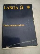 Lancia beta libretto usato  Palermo