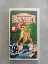 Bambi vhs walt d'occasion  Mutzig