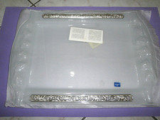 Vassoio vetro argento usato  Valguarnera Caropepe