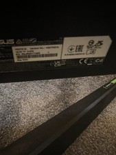 Używany, Asus TUF Gaming VG249QM1A Full HD 270 Hz 23,8 cala monitor czarny i akcesoria na sprzedaż  Wysyłka do Poland