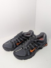 NIKE SHOX TURBO + Masculino 10 Pederneira Cinza/Laranja Blaze Preto TRAINER AIR MAX Raro comprar usado  Enviando para Brazil