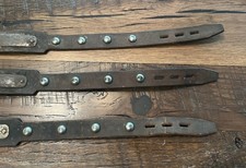 Vtg brown leather for sale  Canal Fulton