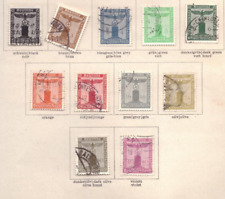 Usado, Alemanha - Emblema de festa 1938 Sc# S 1- S11 - (24-03-27) comprar usado  Enviando para Brazil