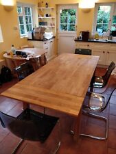 Solid oak block for sale  TOTNES