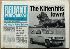 Reliant review inc for sale  LEICESTER