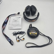 Rádio scanner NASCAR Nextel ProScan 100 com fones de ouvido e protetores auriculares para redução de ruído comprar usado  Enviando para Brazil