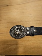 Leder gürtel buckles gebraucht kaufen  Bad Neustadt a.d.Saale