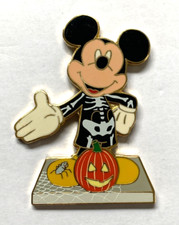 Broche Disney Funny Bones Mickey 75 InspEARations Halloween esqueleto de abóbora, usado comprar usado  Enviando para Brazil