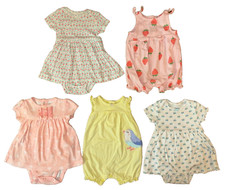 Lote de Roupas de Verão Carters Roupas de Bebê Menina 3 Meses Macacão Vestidos comprar usado  Enviando para Brazil