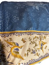 Toalha de mesa provençal francesa Toselli azul com pássaros 123”x94” comprar usado  Enviando para Brazil