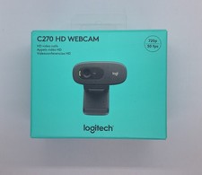 Microfone Logitech C270 HD webcam 720p/30 fps embutido TESTADO, usado comprar usado  Enviando para Brazil