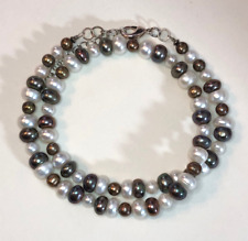 Cultured pearl necklace for sale  Stockbridge