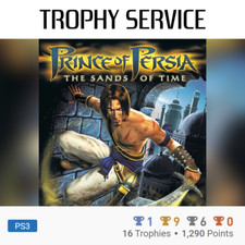 Prince of Persia The Sands of Time PS3 Trophy Service comprar usado  Enviando para Brazil