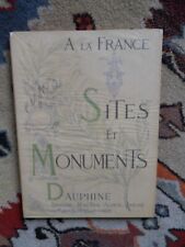 Sites monuments dauphiné d'occasion  France