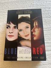 Three Colors Trilogy 3 DVD KRYSZTOF KIESLOWSKI Red White Blue Vg Same Day Ship! comprar usado  Enviando para Brazil