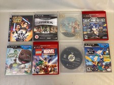 Lote de 8 videogames PS3 GTA5 Star Wars Lego Marvel Sonic Phineas & Ferb… comprar usado Lote de 8 videogames PS3 GTA5 Star Wars Lego Marvel Sonic Phineas & Ferb… comprar usado  Enviando para Brazil