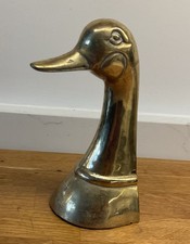 Brass duck head for sale  STOKE-ON-TRENT