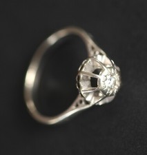 Bague blanc 18ct d'occasion  Ifs