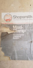 Shopsmith maxi clamp for sale  Nevada City