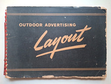 Usado, Outdoor Advertising Layout Book 1940s? Billboards comprar usado  Enviando para Brazil