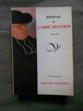 Littérature mugnier journal d'occasion  Aurillac
