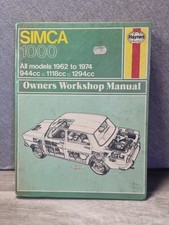 Simca 1000 1962 for sale Simca 1000 1962 for sale  STAINES-UPON-THAMES