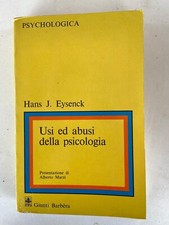 Eysenck usi abusi usato  Napoli