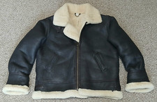 Superb shearling aviator for sale  WHITLAND