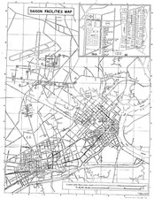 Saigon facilities map for sale  Mount Ida